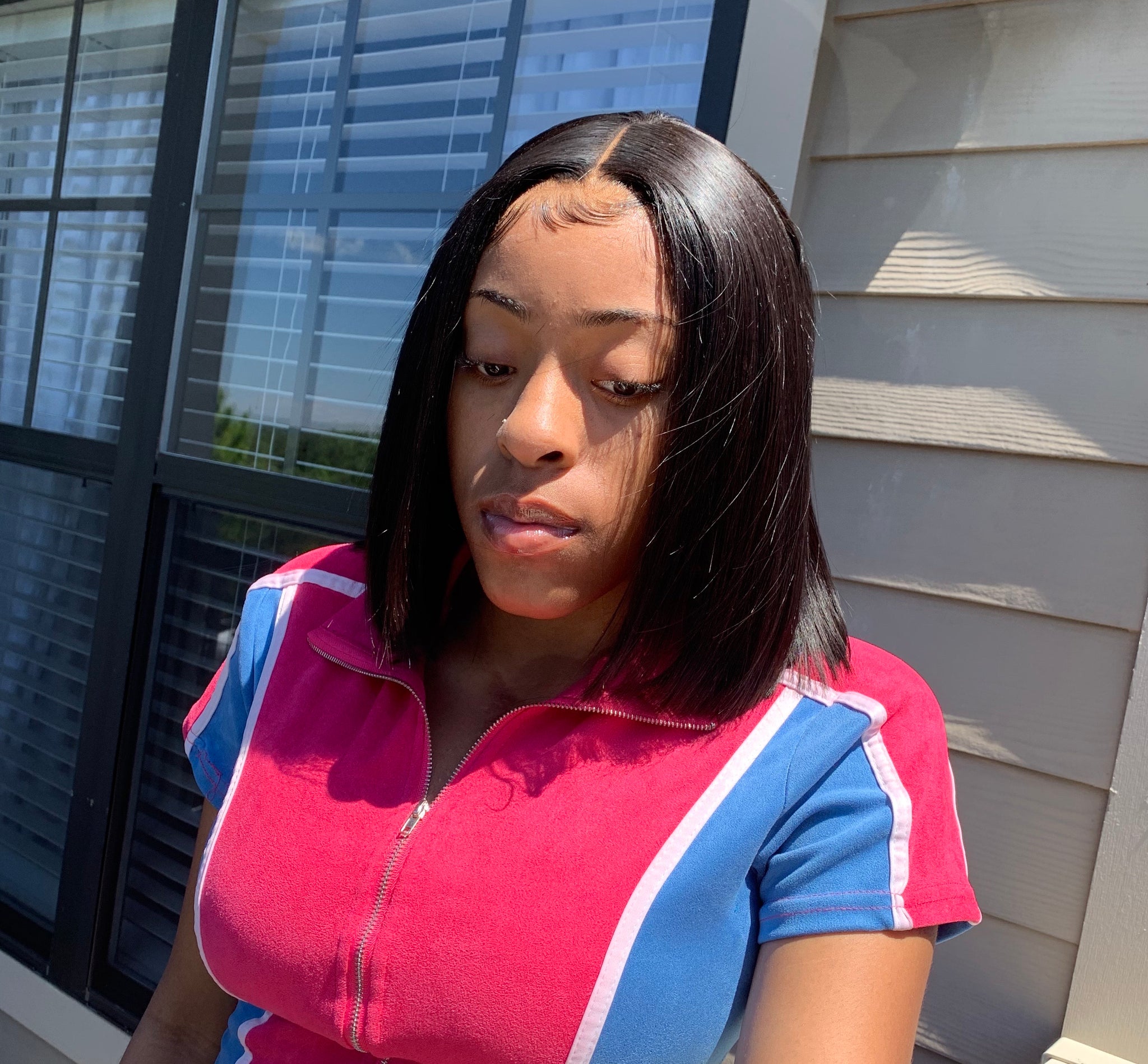 5x5 closure Bob wig