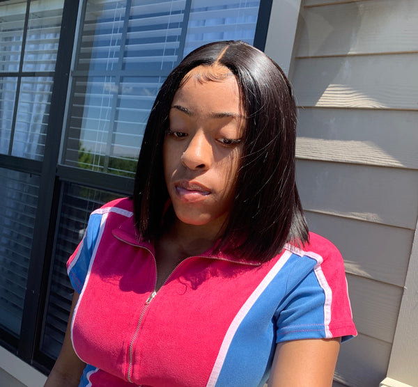 5x5 closure Bob wig